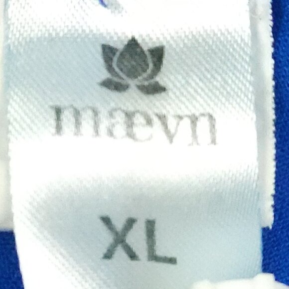 Maevn Blue Stylish Medical Workwear Scrub Pants Size XL - Picture 8 of 9